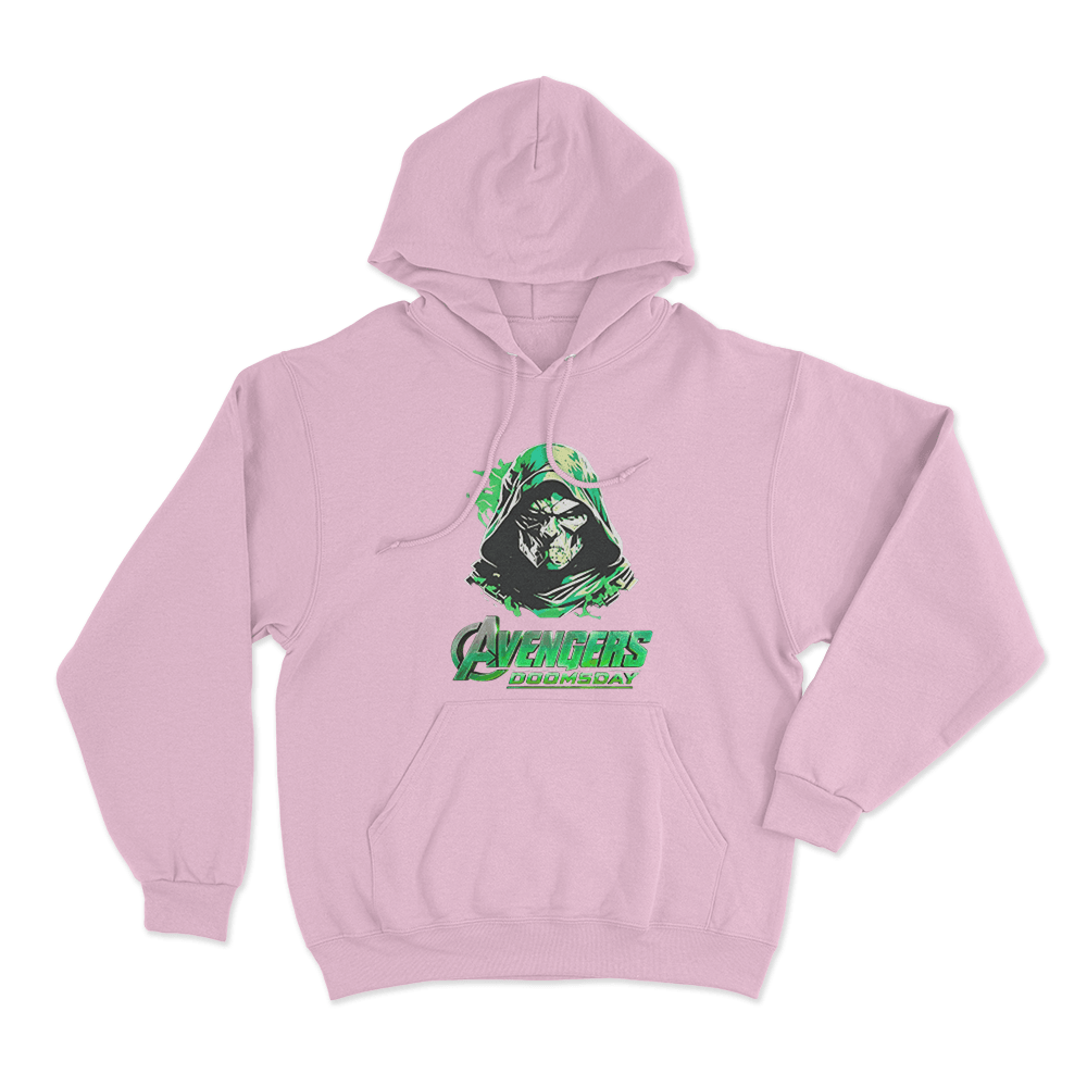 Avengers Doomsday Doctor Doom Portrait Unisex Hoodie Pink Avengers Doomsday Doctor Doom Portrait Unisex Hoodie Pink