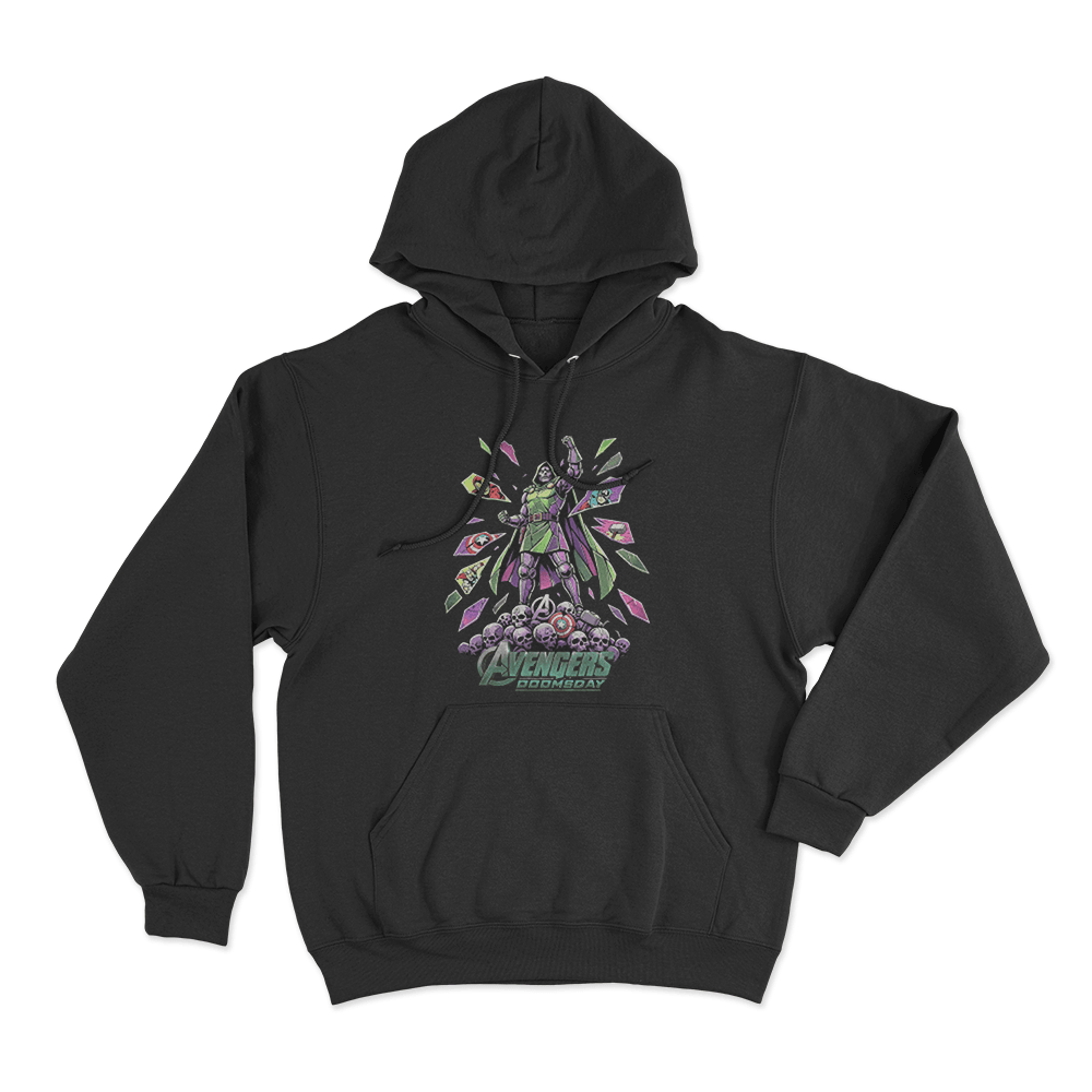 Avengers Doomsday Doctor Doom Victory Unisex Hoodie Black Avengers Doomsday Doctor Doom Victory Unisex Hoodie Black