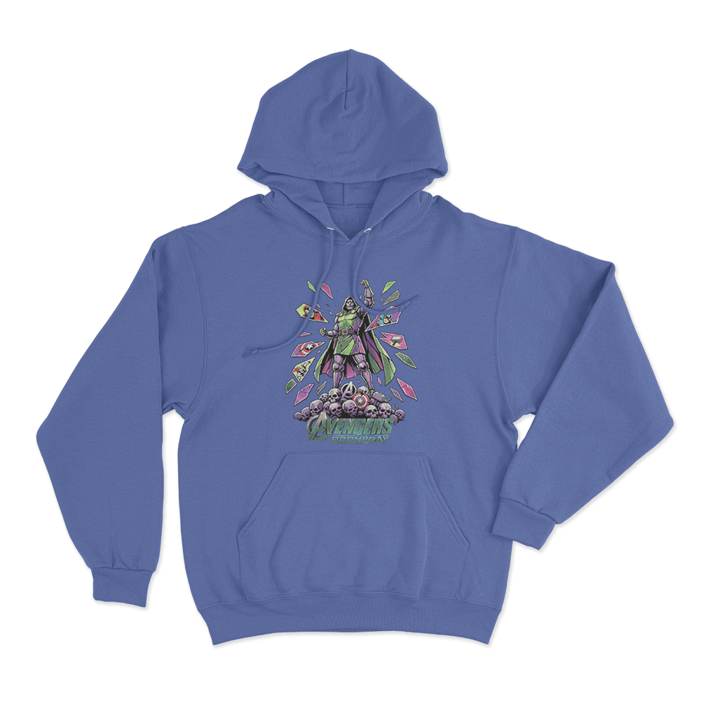 Avengers Doomsday Doctor Doom Victory Unisex Hoodie Blue Avengers Doomsday Doctor Doom Victory Unisex Hoodie Blue
