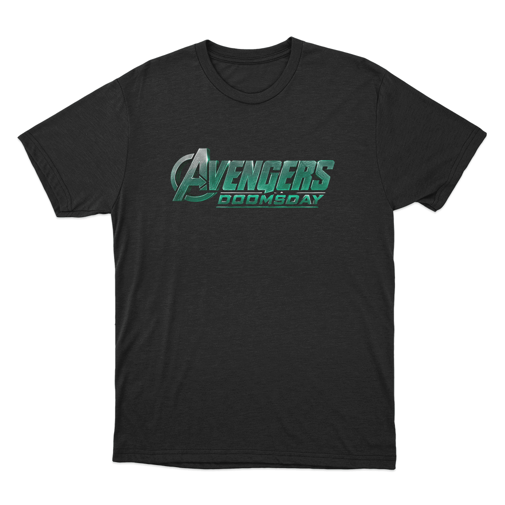 Avengers Doomsday Logo Unisex T Shirt Black Avengers Doomsday Logo Unisex T Shirt Black