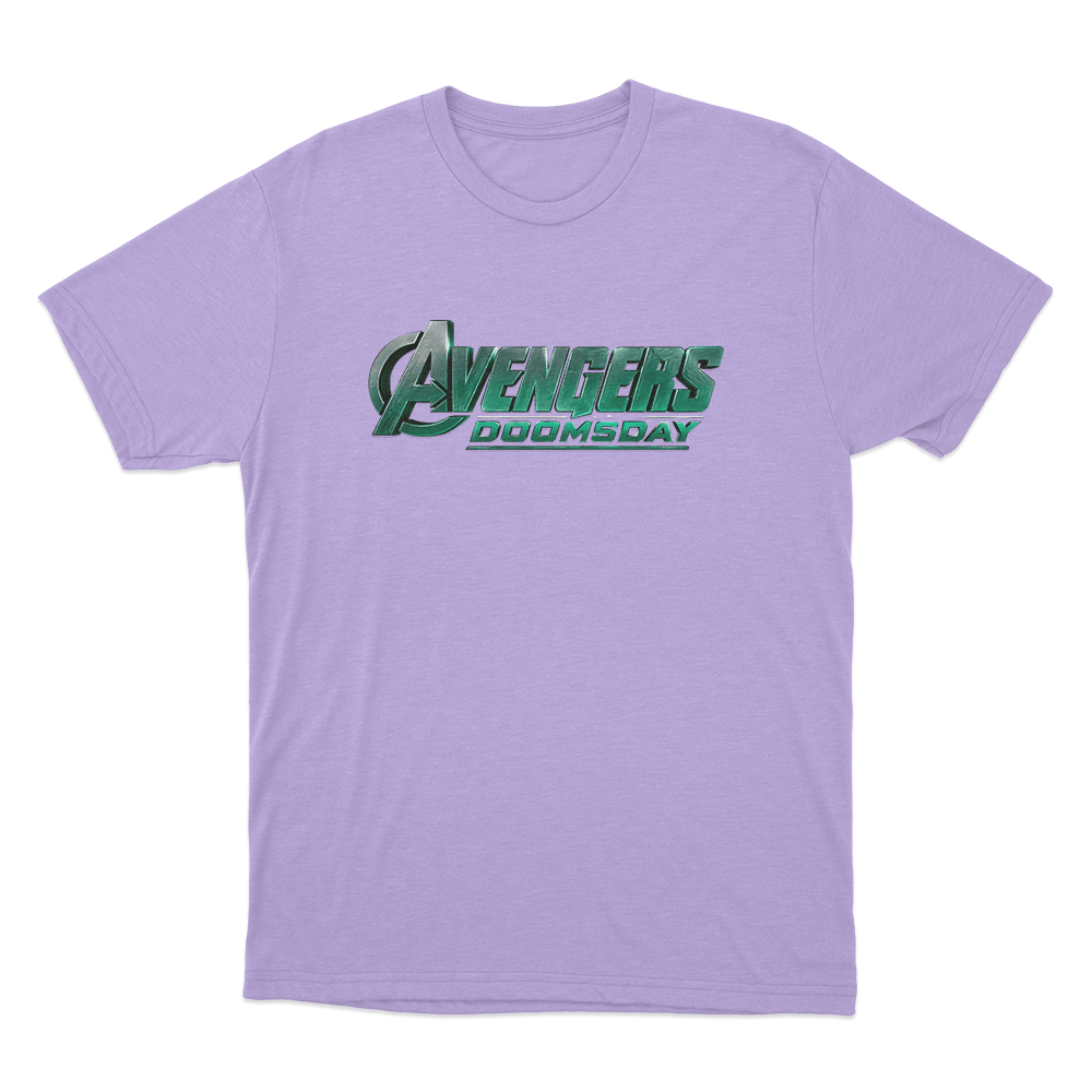 Avengers Doomsday Logo Unisex T Shirt Purple Avengers Doomsday Logo Unisex T Shirt Purple